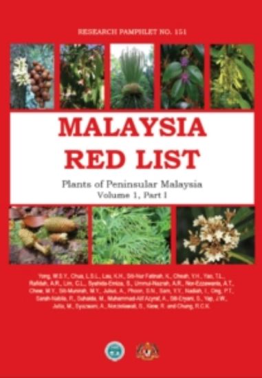 Picture of Malaysia Red List: Plants of Peninsular Malaysia, Vol. 1