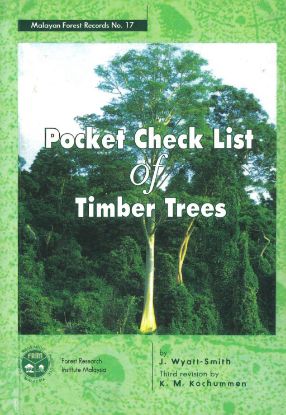 Picture of Pocket check list of timber trees