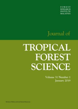 Picture of JOURNAL OF TROPICAL FOREST SCIENCE Volume 31 Number 1, January 2019