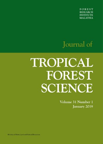 Picture of JOURNAL OF TROPICAL FOREST SCIENCE Volume 31 Number 1, January 2019
