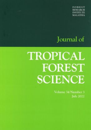 Picture of JOURNAL OF TROPICAL FOREST SCIENCE Volume 34 Number 3, July 2022