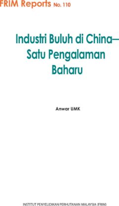 Picture of Industri Buluh di China-Satu Pengalaman Baharu 