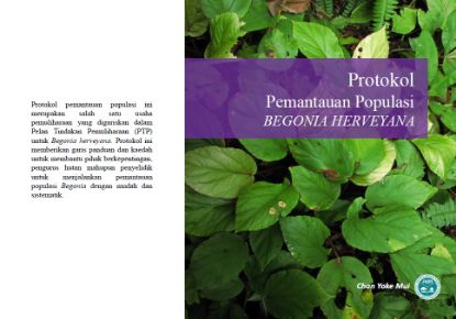 Picture of Protokol Pemantauan Populasi Begonia herveyana
