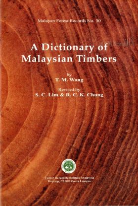 Picture of A Dictionary of Malaysian Timbers