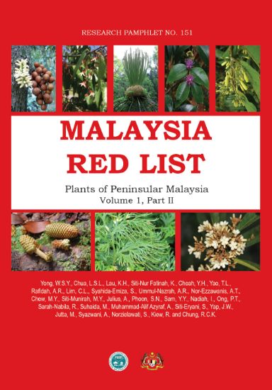 Picture of Malaysia Red List: Plants of Peninsular Malaysia, Vol. II