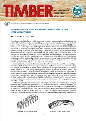 Picture of  An Overview of Manufacturing Process of Glued-Laminated Timber