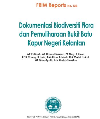 Picture of Dokumentasi Biodiversiti Flora dan Pemuliharaan Bukit Batu Kapur Negeri Kelantan
