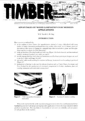 Picture of Advantages of Wood Lamination For Modern Applications