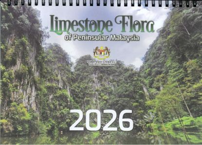 Picture of Kalendar: Limestone Flora of Peninsular Malaysia 2026 (NRES)